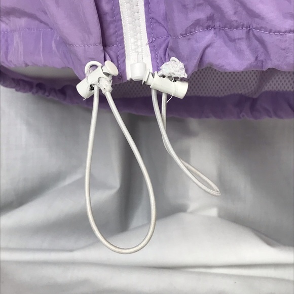 Forever 21 Hooded Color Block Windbreaker Jacket M - Picture 5 of 11